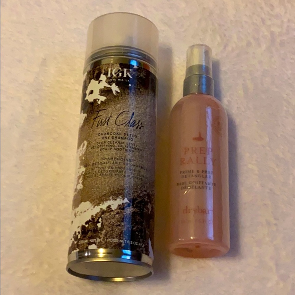 Dry shampoo & Detangler